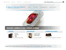 Tablet Screenshot of absoluteaviation.com